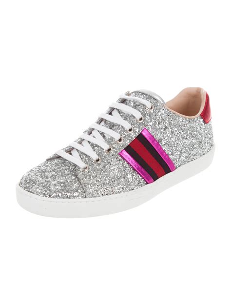 gucci glitter shoes fake|gucci glitter web sneakers.